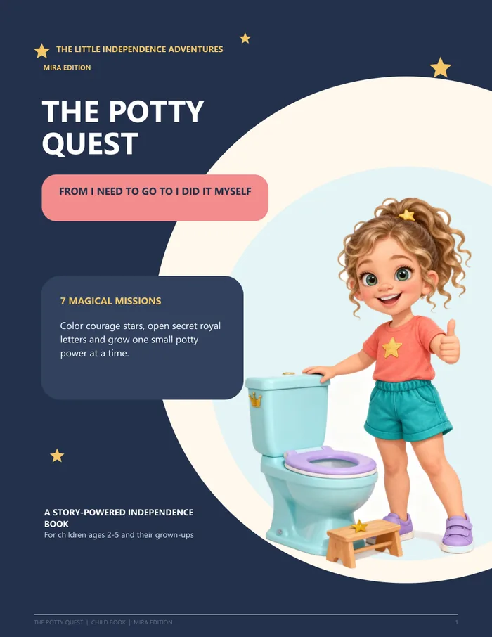 Cover of The Potty Quest, Mira edition